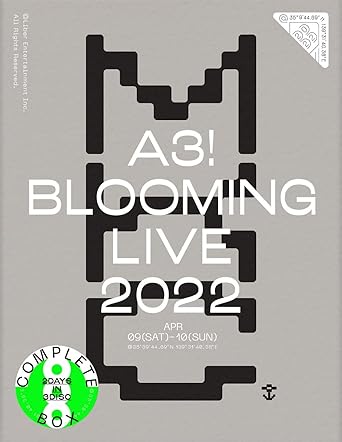 【中古】A3 BLOOMING LIVE 2022 BD BOX【初回生産限定版】(特典なし) Blu-ray オムニバス