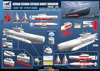 【中古】(非常に良い)ブロンコモデル 1/35 ドイツXXVIIB/B5型ゼーフント小型潜水艇 プラモデル