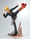【中古】ONEPIECE ワンピース アタックモーションズ BATTLE OFTHE DEEPSEA サンジ 単品 フィギュア バンダイ(3)