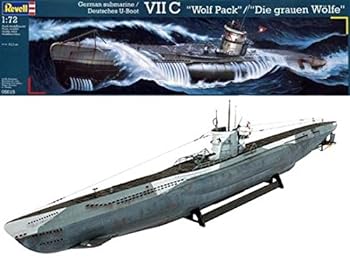 【中古】Revell (ドイツレベル) ドイツ潜水艦 1/72 U-Boat(U-ボート) Type VIIc ”Wolf Pack(ウルフパック)