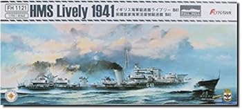 【中古】フライホークモデル 1/700 イギリス海軍 駆逐艦 ライブリー 1941 プラモデル FLYFH1121