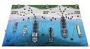 【中古】(未使用・未開封品)ピットロード 1/700 SPSシリーズ 第二次世界大戦 ノルマンディー上陸作戦(D-Day) 情景ペーパーベース (290×185mm 2枚入) プラモデル SPS07(3)