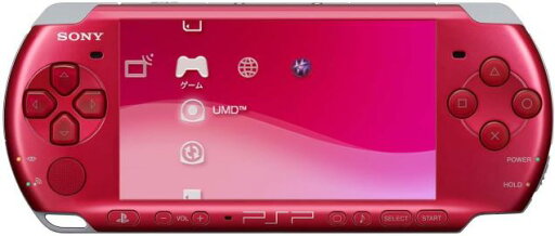 【中古】(未使用・未開封品)PSP「プレイステーション・ポータブル」 ラディアント・レッド (PSP-3000RR)