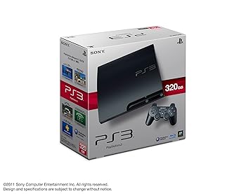 【中古】(非常に良い)PlayStation 3 (320GB) チャコール ブラック (CECH-3000B)【メーカー生産終了】