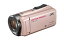 【中古】JVC KENWOOD JVC ビデオカメラ EVERIO 防水 防塵 内蔵メモリー64GB ピンクゴールド GZ-RX500-N