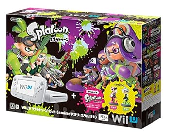 【中古】(非常に良い)Wii U スプラトゥーン セット (amiibo アオリ・ホタル付き)