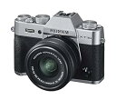 【中古】(非常に良い)FUJIFILM ミラーレス一眼カメラ X-T30XCレンズキット シルバー X-T30LK-1545-S