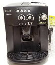 【中古】デロンギ 全自動コーヒーマシン ESAM1000SJ【メーカー名】DeLonghi(デロンギ)【メーカー型番】ESAM1000SJ【ブランド名】DeLonghi(デロンギ)【商品説明】デロンギ 全自動コーヒーマシン ESAM1000SJサイズ:幅28×奥行38×高さ36.5cm当店では初期不良に限り、商品到着から7日間は返品を 受付けております。お問い合わせ・メールにて不具合詳細をご連絡ください。【重要】商品によって返品先倉庫が異なります。返送先ご連絡まで必ずお待ちください。連絡を待たず会社住所等へ送られた場合は返送費用ご負担となります。予めご了承ください。他モールとの併売品の為、完売の際はキャンセルご連絡させて頂きます。中古品の画像および商品タイトルに「限定」「初回」「保証」「DLコード」などの表記がありましても、特典・付属品・帯・保証等は付いておりません。電子辞書、コンパクトオーディオプレーヤー等のイヤホンは写真にありましても衛生上、基本お付けしておりません。※未使用品は除く品名に【import】【輸入】【北米】【海外】等の国内商品でないと把握できる表記商品について国内のDVDプレイヤー、ゲーム機で稼働しない場合がございます。予めご了承の上、購入ください。掲載と付属品が異なる場合は確認のご連絡をさせて頂きます。ご注文からお届けまで1、ご注文⇒ご注文は24時間受け付けております。2、注文確認⇒ご注文後、当店から注文確認メールを送信します。3、お届けまで3〜10営業日程度とお考えください。4、入金確認⇒前払い決済をご選択の場合、ご入金確認後、配送手配を致します。5、出荷⇒配送準備が整い次第、出荷致します。配送業者、追跡番号等の詳細をメール送信致します。6、到着⇒出荷後、1〜3日後に商品が到着します。　※離島、北海道、九州、沖縄は遅れる場合がございます。予めご了承下さい。お電話でのお問合せは少人数で運営の為受け付けておりませんので、お問い合わせ・メールにてお願い致します。営業時間　月〜金　11:00〜17:00★お客様都合によるご注文後のキャンセル・返品はお受けしておりませんのでご了承ください。ご来店ありがとうございます。当店では良品中古を多数揃えております。お電話でのお問合せは少人数で運営の為受け付けておりませんので、お問い合わせ・メールにてお願い致します。