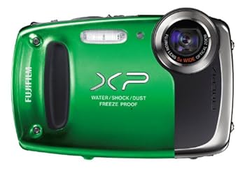 【中古】(非常に良い)FUJIFILM デジタルカメラ FinePix XP50 光学5倍 グリーン F FX-XP50GR