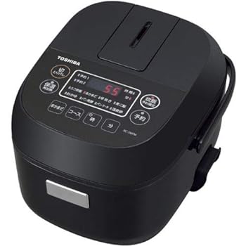 【中古】東芝 マイコンジャー炊飯器（3合炊き） ブラックTOSHIBA RC-5MFM-K