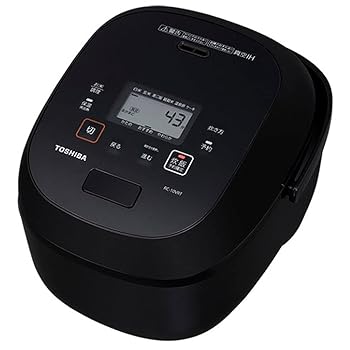 【中古】TOSHIBA RC-10VRT-K(グランブラック) 真空IHジャー炊飯器 5.5合