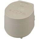 【中古】(非常に良い)アイリスオーヤマ 炊飯器 3合 一人暮らし 自動調理メニュー webレシピ付き 低温調理可能 50銘柄炊き分け ライトモカ マイコン式 RC-MGA30-C