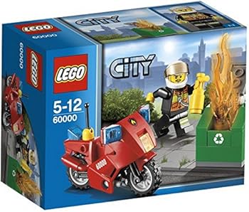 【中古】(非常に良い)レゴ(LEGO) ファイヤーバイク 60000