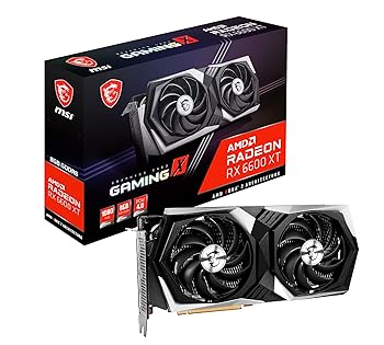 【中古】MSI Radeon RX 6600 XT GAMING X 8G グラフィックスボード VD7840