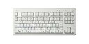 【中古】(非常に良い)REALFORCE R3 キーボード ハイブリッド テンキーレス 45g 日本語配列 ホワイト R3HC21