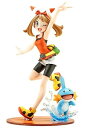【中古】(非常に良い)『ポケットモンスター』シリーズ ARTFX J ハルカ with ミズゴロウ 1/8スケール PVC製 塗装済み完成品 フィギュア PV097(3)