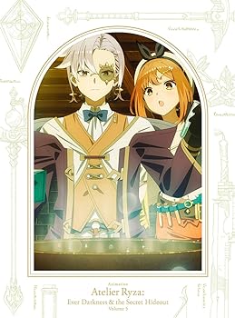【中古】(非常に良い)アニメ ライザのアトリエ ~常闇の女王と秘密の隠れ家~ 5 (完全生産限定版) [Blu-r..