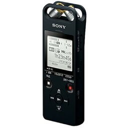 【中古】(非常に良い)ソニー ステレオICレコーダー 16GB ICD-SX2000 : ハイレゾ対応 可動式マイク ブラック ICD-SX2000 B