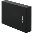 【中古】(非常に良い)アイリスオーヤマ(IRIS OHYAMA) テレビ録画用 外付けハードディスク 2TB ブラック HD-IR2-V1