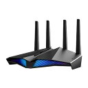 【中古】(非常に良い)ASUS 旧モデル ASUS WiFi 無線 ルーターRT-AX82U