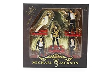 【中古】(非常に良い)マイケル・ジャクソン 5体 フィギュア セット デンジャラス ワールドツアー Michael Jackson Dangerous World Tour (TypeA)