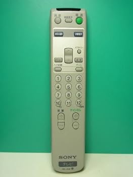 【中古】ソニー テレビリモコン RM-J238 【中古】ソニー テレビリモコン RM-J238