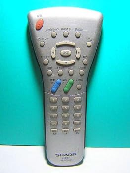 【中古】シャープ LCDTVリモコン GA052WJSA