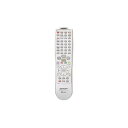 【中古】シャープ DVD用リモコン RRMCGA130WJSA(0046380081)(2)