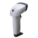 【中古】デンソーウェーブバーコードリーダー (USB接続) AT25Q-SM(U) (ホワイト) 高性能 2次元 QRコード対応 エリアガイドマーカータイプ
