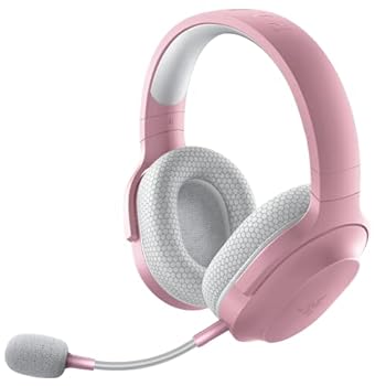 (非常に良い)Razer Barracuda X Quartz Pink ゲーミングヘッドセット ワイヤレス 無線 3.5mmアナログ カスタムダイナミック40mmドライバー 7.1ch サラウンド