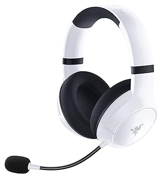 【中古】(非常に良い)Razer Kaira White ワイヤレス ゲーミングヘッドセット Xbox Series X S/XboxOne 対応 TriForce 50mm ドライバー HyperClear カーディオイドマイ