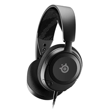 【中古】SteelSeries Arctis Nova 1 マルチシステム ゲーミングヘッドセット Hi-Fiドライバー 360°空間オーディオ 快適なデザイン 耐久性 超軽量 ノイズ