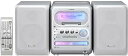 【中古】JVCケンウッド マイクロコンポーネントMDシステム プラチナシルバー UX-Q10-S