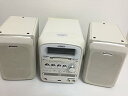 【中古】JVCケンウッド マイクロコンポーネントMDメモリーシステム パールホワイト UX-QM7-W