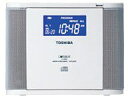 【中古】(非常に良い)TOSHIBA CDラジオ(クロック付) CUTEBEAT ホワイト TY-CDR7(W)