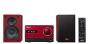 【中古】(非常に良い)パイオニア CDミニコンポーネントシステム X-CM32BT-R iPod/iPhone/iPad対応 Bluetooth機能搭載 レッド...