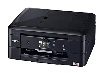 【中古】brother プリンター A4 インクジェット複合機 PRIVIO DCP-J963N-B ブラック 両面印刷/有線・無線LAN/レーベル印刷/ADF