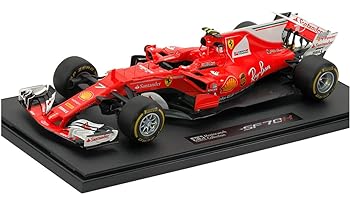 【中古】(未使用・未開封品)タミヤ 1/20 マスターワークコレクション No.64 フェラーリ SF70H #7 塗装済み完成モデル 21164