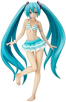 【中古】キャラクター・ボーカル・シリーズ01 初音ミク 水着Ver. 1/12スケール PVC...