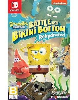 【中古】(非常に良い)Spongebob Squarepants: Battle for Bikini Bottom - Rehydrated (輸入版:北米) ? Switch 【中古】(非常に良い)Spongebob Squarepants: Battle for Bikini Bottom - Rehydrated (輸入版:北米) ? Switch