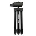 【中古】(非常に良い)Velbon トラベル三脚 CUBE 8段 脚径16mm 小型 クリップ雲台 アルミ脚 306500