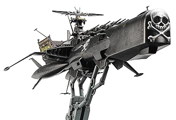 【中古】(未使用・未開封品)ハセガワ 1/1500 「キャプテンハーロック 次元航海」宇宙海賊戦艦 アルカディア三番艦[改]強攻型 プラモデル