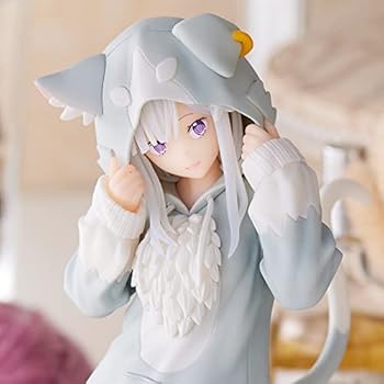 [중고](매우 좋은) My Pet Elephant Re: 처음부터 시작하는 이세계 생활 슈퍼 프리미엄 피규어"에밀리아 inch-대정령 팩-전 1종