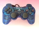 【中古】アナログコントローラ(DUALSHOCK 2 )オーシャン・ブルー PS2