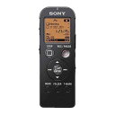 【中古】(非常に良い)SONY ステレオICレコーダー UX523F FMチューナー付 4GB ブラック ICD-UX523F/B