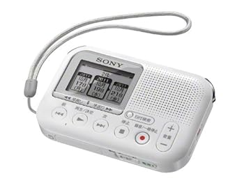 【中古】(非常に良い)SONY メモリーカードレコーダー LX30 ホワイト ICD-LX30/W