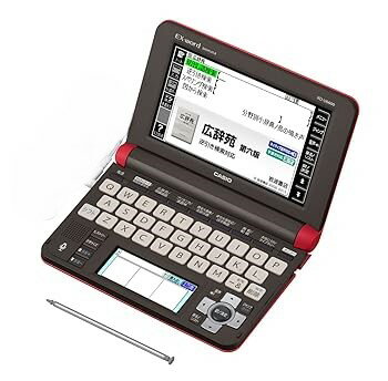 【中古】カシオ 電子辞書 エクスワード 生活教養モデル XD-U6600RD レッド