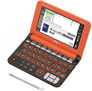 【中古】カシオ 電子辞書 エクスワード 高校生モデル XD-K4800RG オレンジ