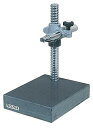 【中古】(非常に良い)テクロック グラナイトベーススタンド USG31(試料台200×250mmポール高さ280mmアーム移動式)
