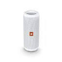 【中古】JBL FLIP4 Bluetoothスピーカー IPX7防水/パッシブラジエーター搭載/ポータブル ホワイト JBLFLIP4WHT 【国内正規品】